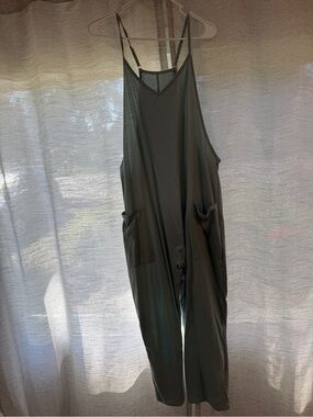 NWOT Maternity - Sage Green Jumpsuit with Pockets - Women's